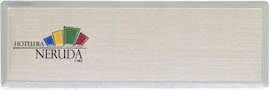 PLACA ID - REGULAR 24x75 mm - NERUDA