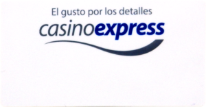 PLACA ID PLASTICA CASINO EXPRESS