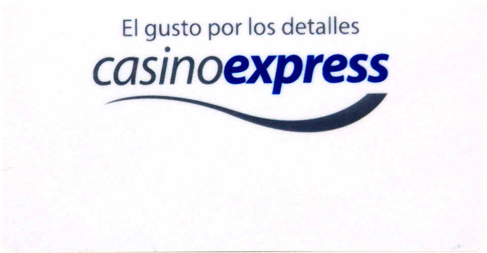 PLACA ID PLASTICA CASINO EXPRESS