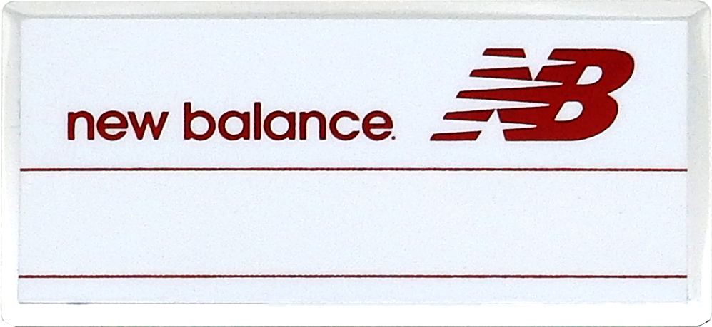PLACA ID PLASTICA NEW BALANCE