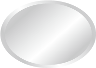 Piocha Oval Plus 70x49 - Plata