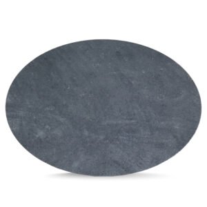 PLACA ID - OVAL 54X38 mm - CHALKBOARD