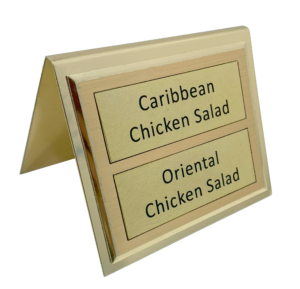 FRAMES METÁLICO L DOBLE DORADO