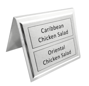 FRAME METALICO L DOBLE PLATEADO