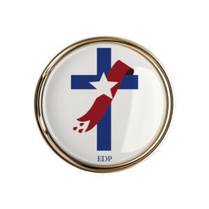 Pin Metálico Domo Dorado Arzobispado