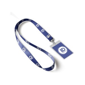 Lanyard con credencial impresa y funda